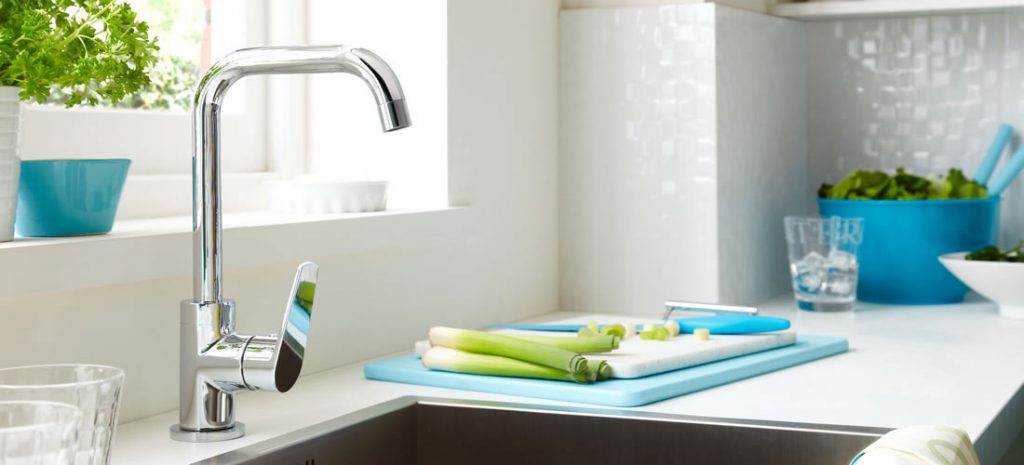 Kitchen mixer tap